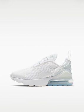 Nike Air Max 270 White kids size 3, NIB